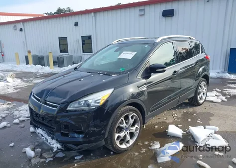 2014 Ford Escape Titanium from USA, damaged, VIN 1FMCU9J96EUE07948